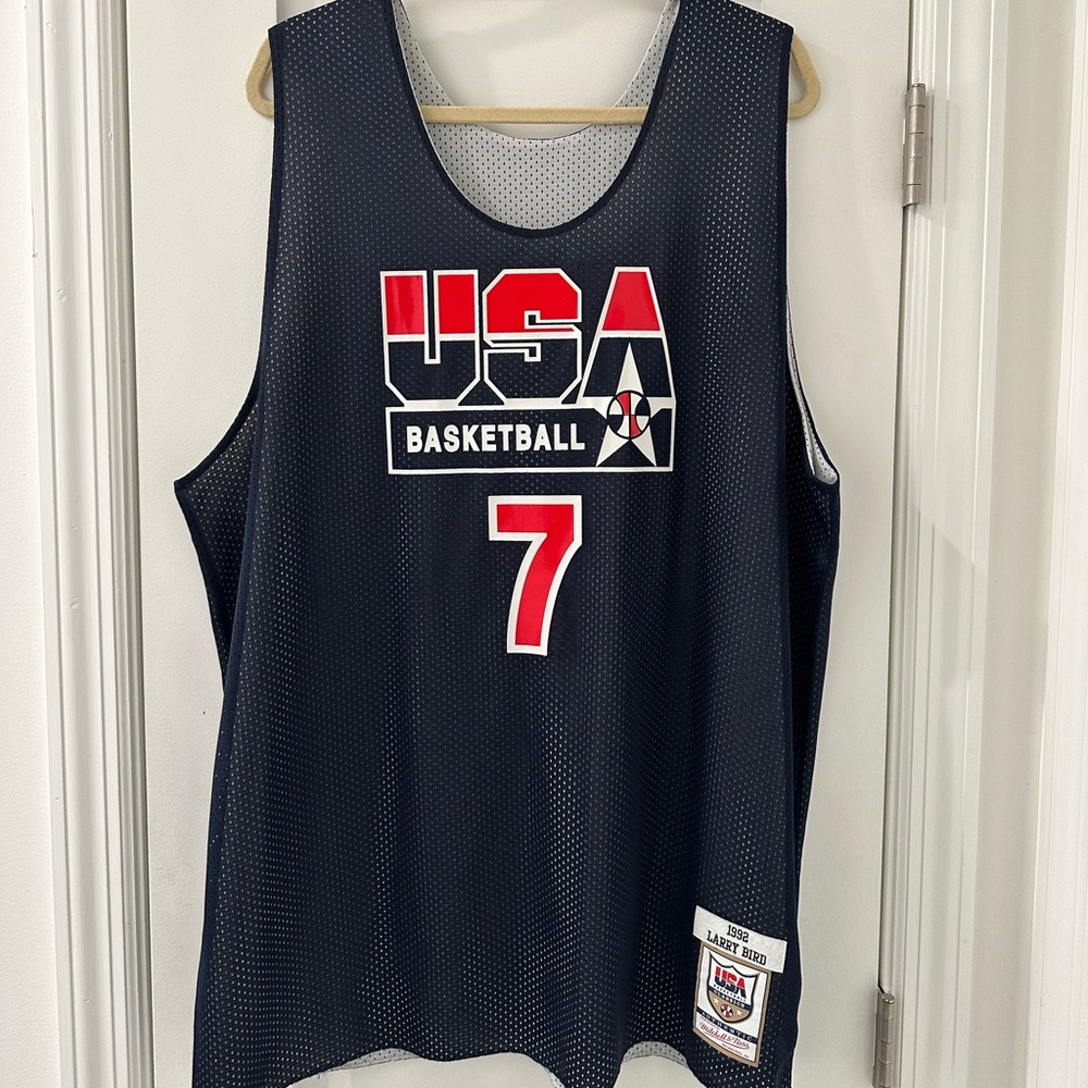 Larry Bird Dream Team USA - Mitchell & Ness Practice jersey - Reversible - XL